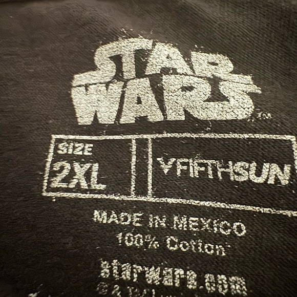 Star Wars Villians Tee   Black. Size XXL - Picture 3 of 5